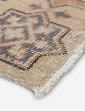 Vintage Turkish Hand-Knotted Wool Rug No. 539, 6'4