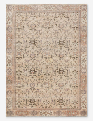 Vintage Turkish Hand-Knotted Wool Rug No. 539, 6'4