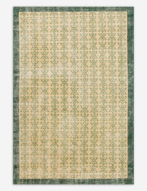 Vintage Turkish Hand-Knotted Wool Rug No. 546, 6'7
