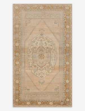 Vintage Turkish Hand-Knotted Wool Rug No. 555, 5'7