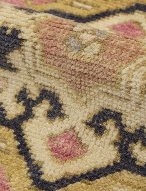 Vintage Turkish Hand-Knotted Wool Rug No. 557, 4'5