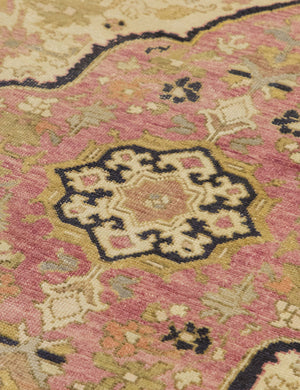 Vintage Turkish Hand-Knotted Wool Rug No. 557, 4'5
