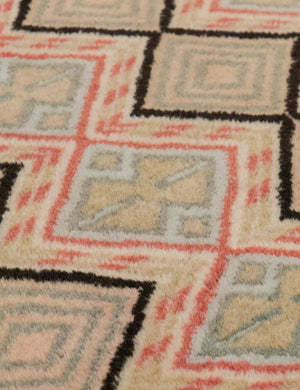 Vintage Turkish Hand-Knotted Wool Rug No. 558, 3'7