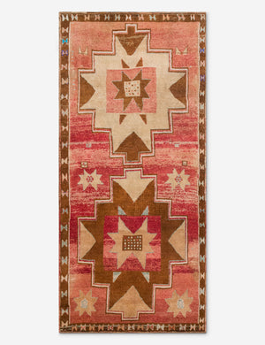 Vintage Turkish Hand-Knotted Wool Runner Rug No. 298, 5'9
