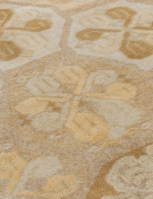 Vintage Turkish Hand-Knotted Wool Runner Rug No. 299, 4'7