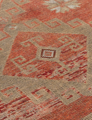 Vintage Turkish Hand-Knotted Wool Runner Rug No. 301, 4' x 11'5