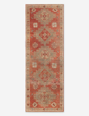 Vintage Turkish Hand-Knotted Wool Runner Rug No. 301, 4' x 11'5