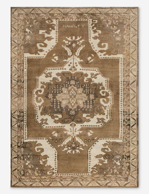 Vintage Turkish Hand-Knotted Wool Rug No. 560, 7'11