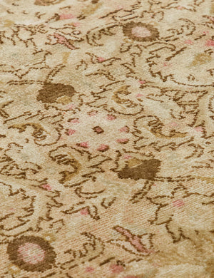 Vintage Turkish Hand-Knotted Wool Runner Rug No. 302, 5' x 13'6