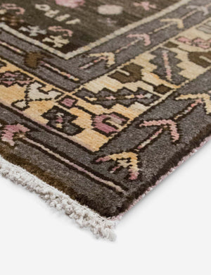 Vintage Turkish Hand-Knotted Wool Runner Rug No. 304, 4'6