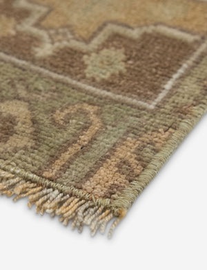 Vintage Turkish Hand-Knotted Wool Mini Rug No. 322, 1'2