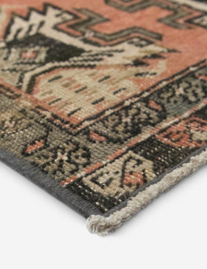 Vintage Turkish Hand-Knotted Wool Mini Rug No. 329, 1'6