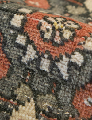 Vintage Turkish Hand-Knotted Wool Mini Rug No. 329, 1'6