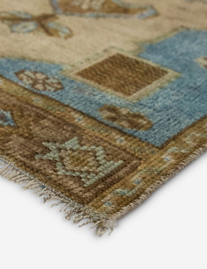 Vintage Turkish Hand-Knotted Wool Mini Rug No. 333, 1'4