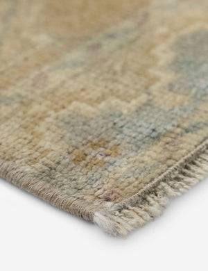 Vintage Turkish Hand-Knotted Wool Mini Rug No. 338, 1'4