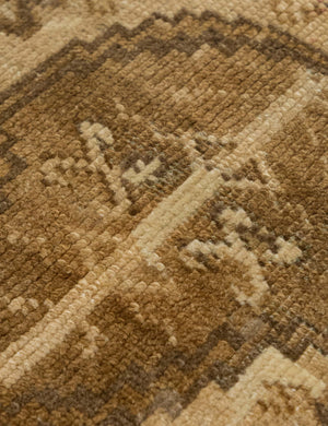 Vintage Turkish Hand-Knotted Wool Mini Rug No. 339, 1'7