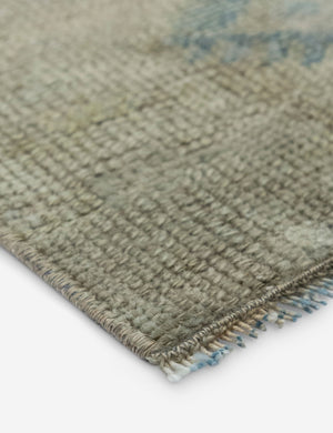 Vintage Turkish Hand-Knotted Wool Mini Rug No. 342, 1'1