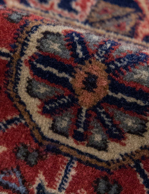 Vintage Turkish Hand-Knotted Wool Mini Rug No. 348, 2' x 2'2