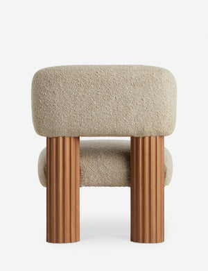Open Box: Auclair Accent Chair, Tan Boucle