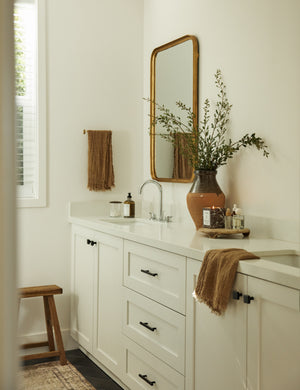 Reese Mirror : Distressed Black