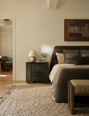 Furin Handwoven Wool Rug Swatch  by DISC Interiors, Dune
