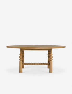 Open Box: Blume Round Dining Table, Natural 72