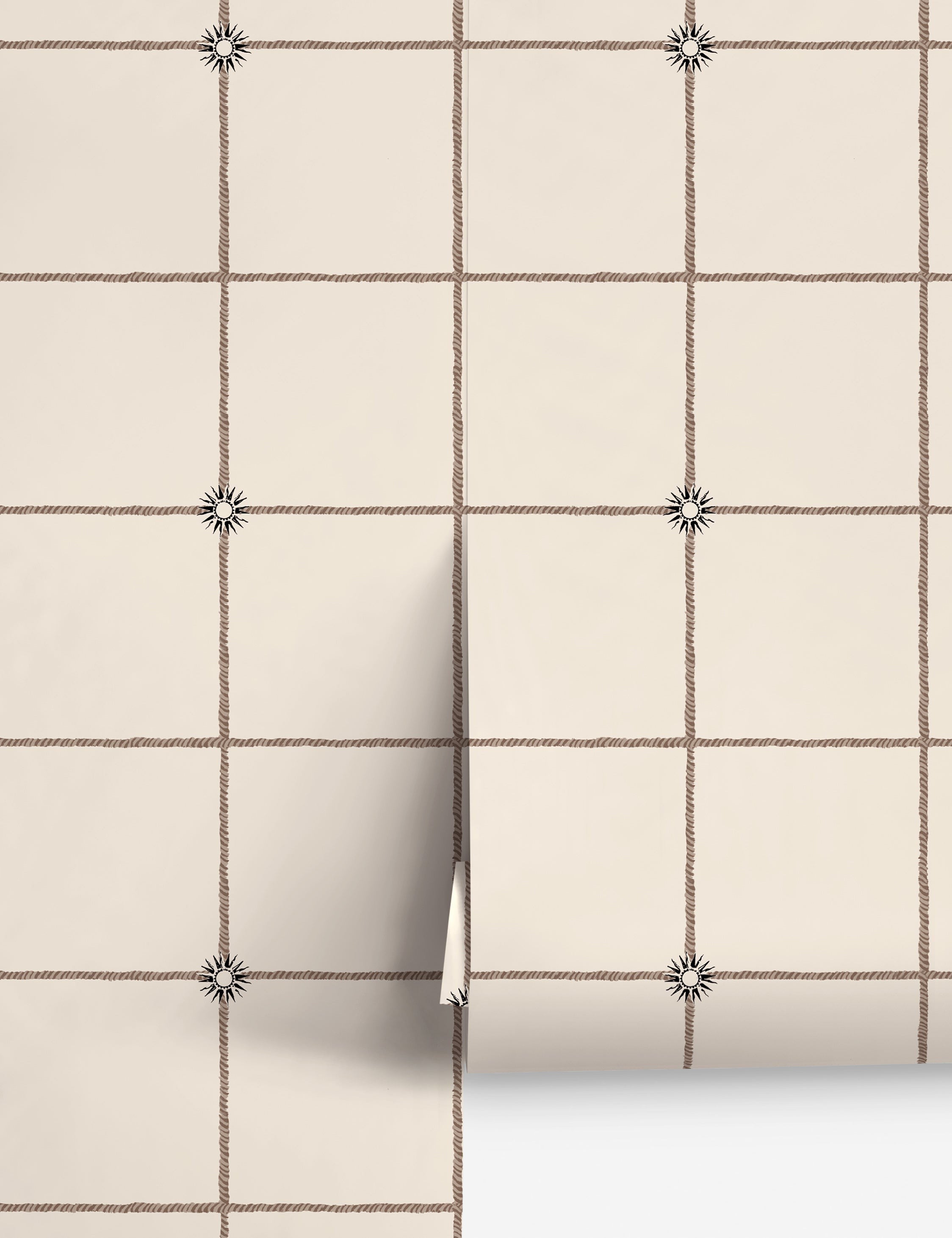 #color::ivory | Caraby grid pattern Wallpaper by Jake Arnold