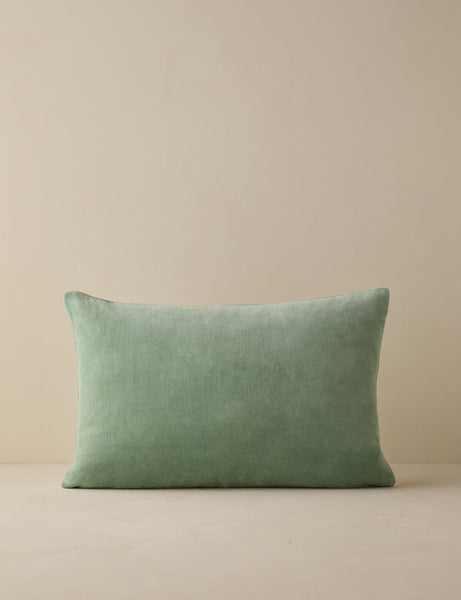 #color::seafoam #style::lumbar #fill-type::with-feather-down-insert  #fill-type::pillow-cover-only