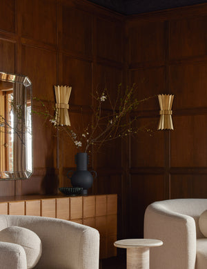 Constance Sconce : Brass / Small
