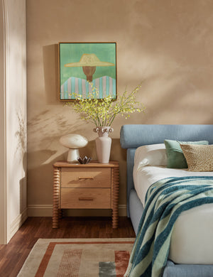 Bowery Bed : Ivory Modern Boucle / Full
