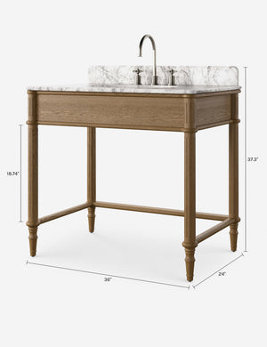 Delancey Washstand : Washed Oak
