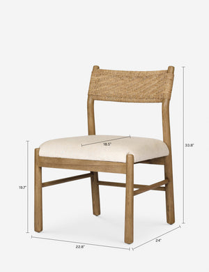 Brighton Dining Chair : Natural