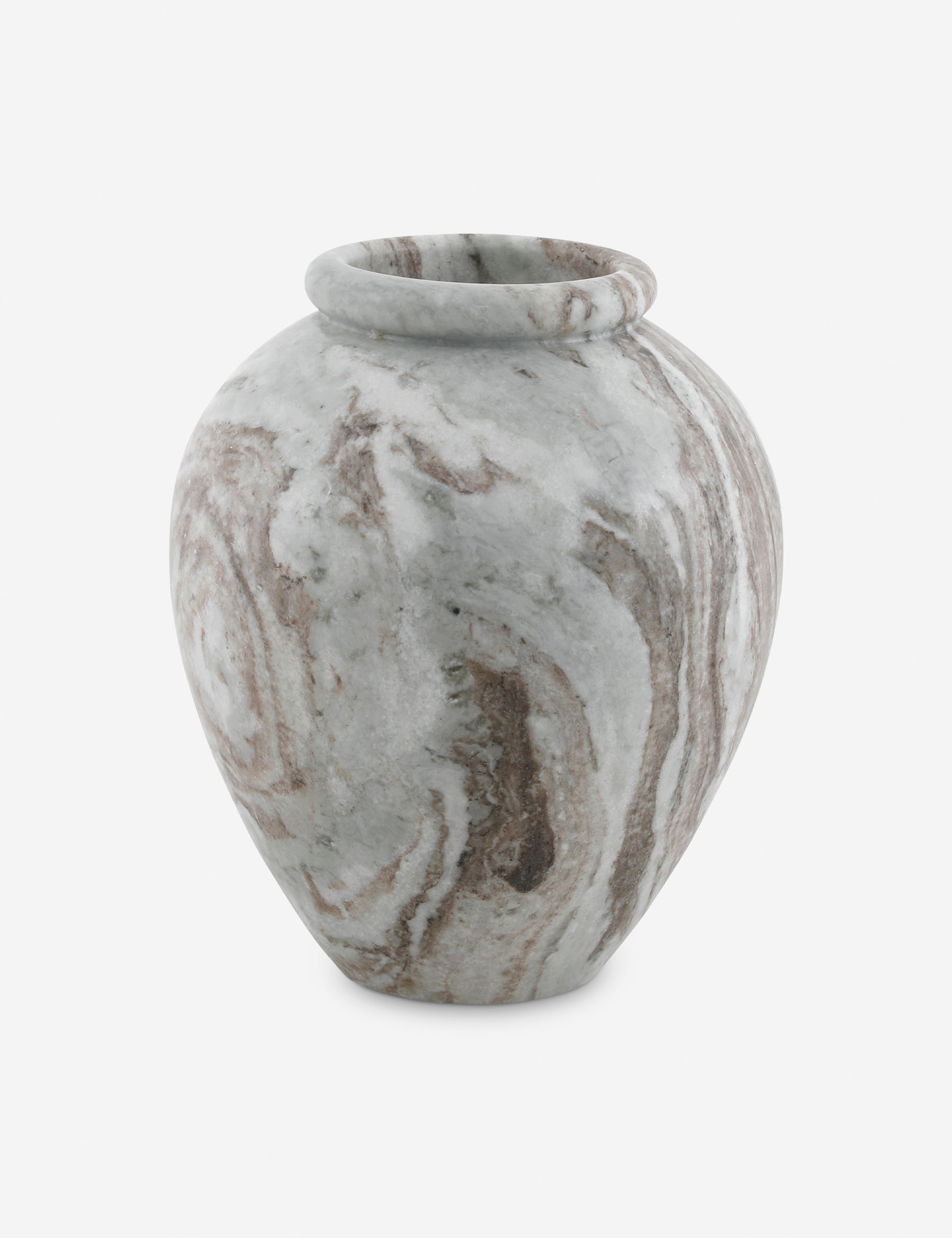 #color::gray | Thana watertight marble vase