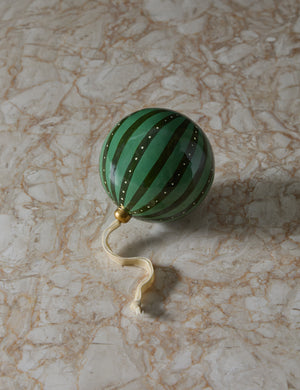 Joelle paper mache ornament