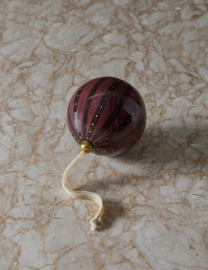 Joelle paper mache ornament