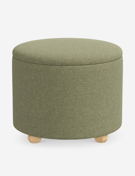 #color::sage-linen-weave #size::24-Dia