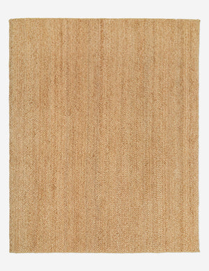 Custom Machi Hand-Loomed Jute Rug, Gold