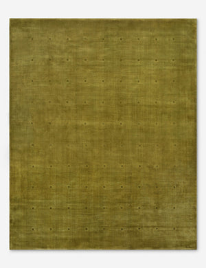 Nelio Hand-Loomed Viscose Rug Swatch by Sarah Sherman Samuel, Chartreuse