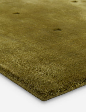 Nelio Hand-Loomed Viscose Rug Swatch by Sarah Sherman Samuel, Chartreuse
