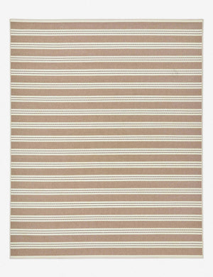 Custom Minetta Hand-Loomed Indoor / Outdoor Rug, Pomegranate