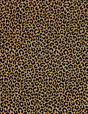 Panthera Velvet Fabric Swatch by Scalamandre, Ebony