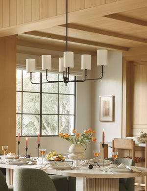 Legrand Linear Chandelier : Black / 44