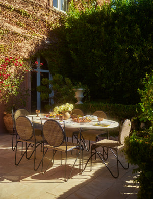 Open Box: Ziggy Outdoor Dining Chair, Natural by Sarah Sherman Samuel