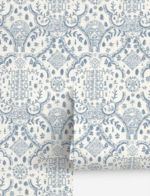 Topiary View Wallpaper by Sanderson, Wedgewood - Swatch