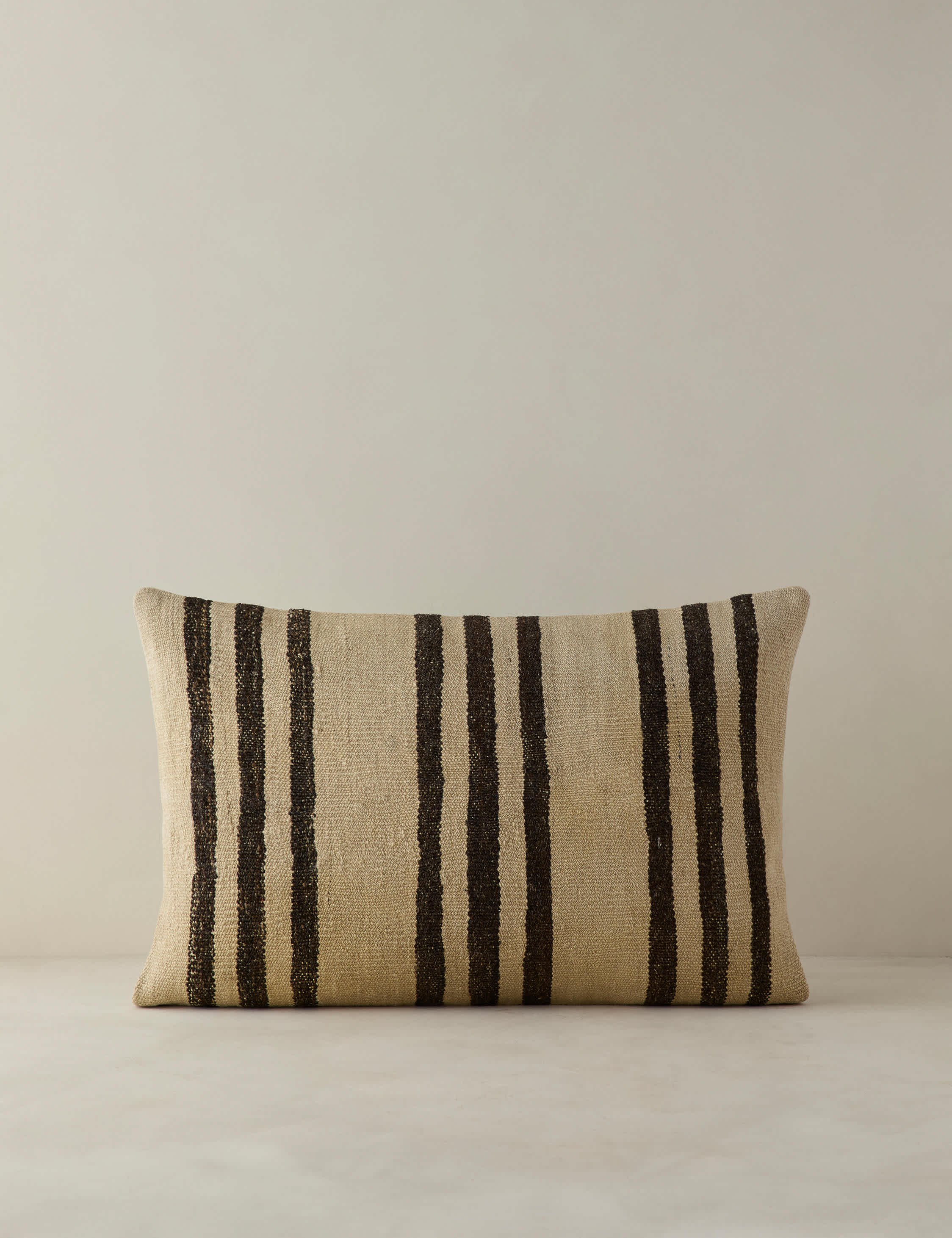 Vintage Lumbar Pillow No. 372, 16" x 24"