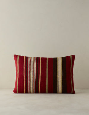 Vintage Lumbar Pillow No. 382, 16