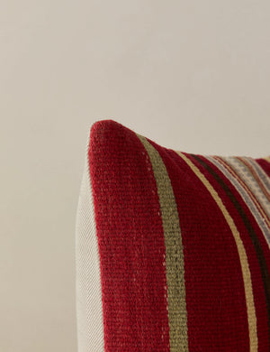 Vintage Lumbar Pillow No. 382, 16
