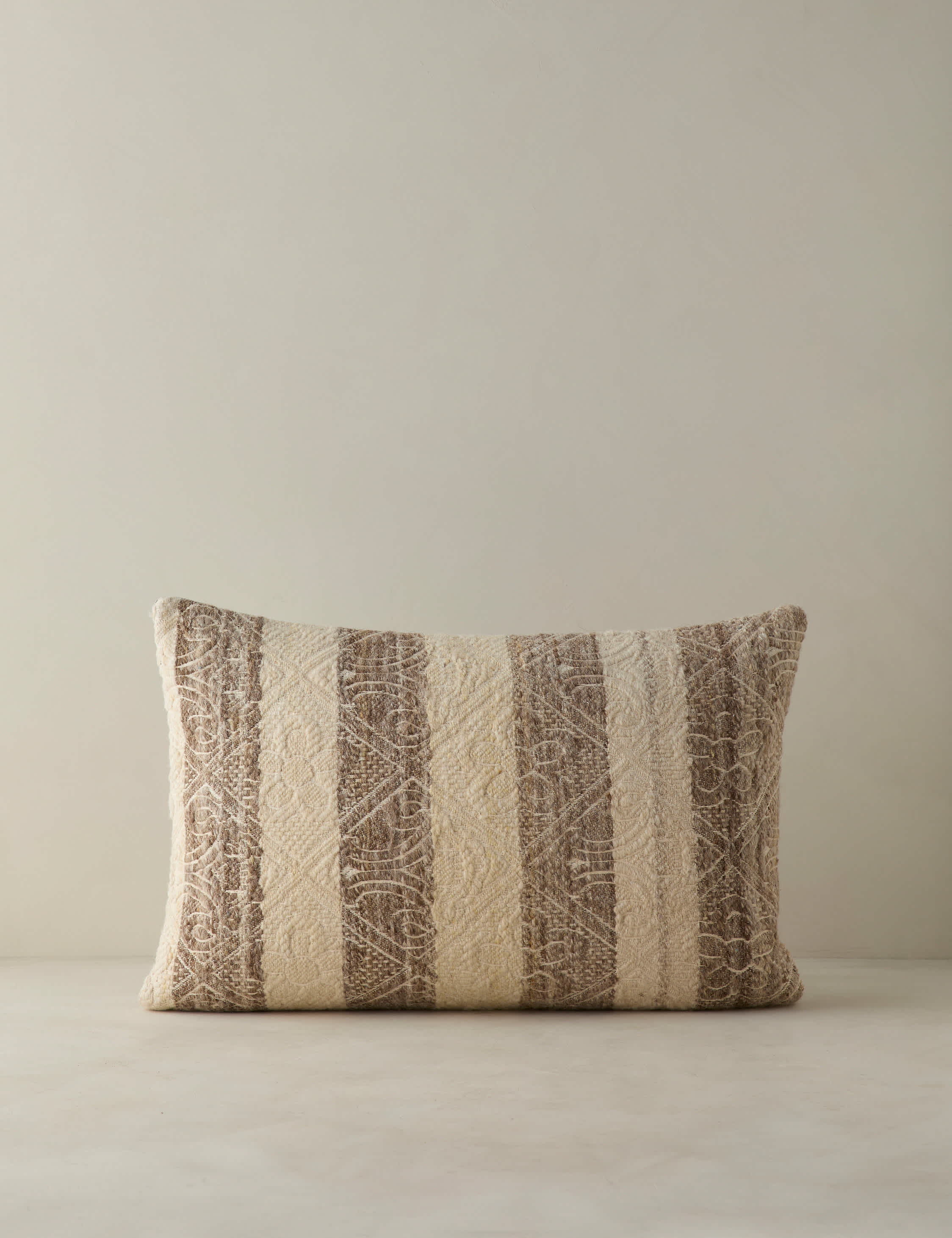 Vintage Lumbar Pillow No. 388, 16" x 24"