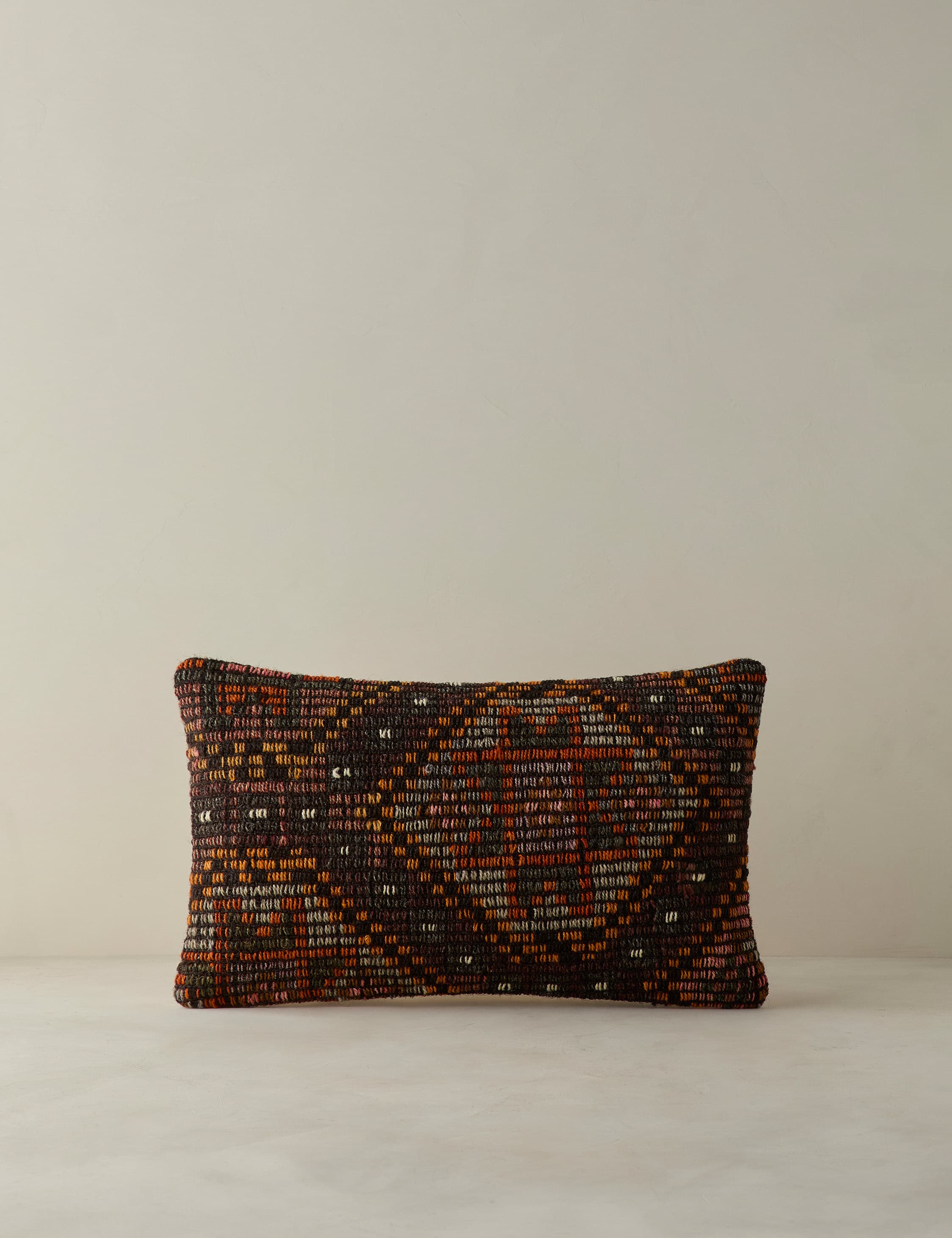 Vintage Lumbar Pillow No. 404, 12" x 20"