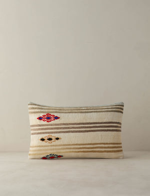 Vintage Lumbar Pillow No. 408, 12